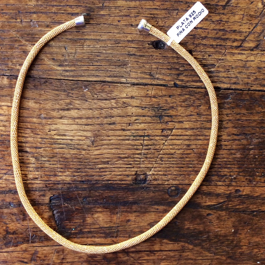 Gold Filled Over 925 Sterling Silver Necklace
